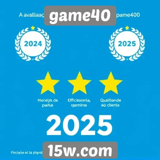 Avaliação do suporte técnico do site game40 em 2025